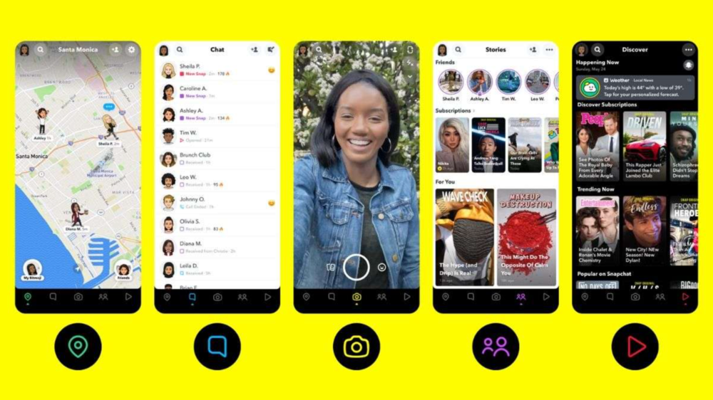 Snapchat Features